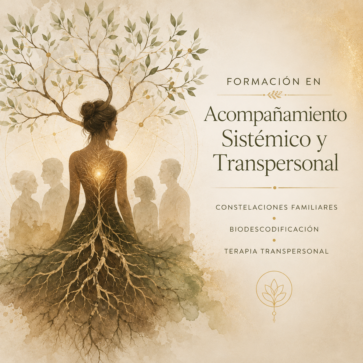 Formación en Acompañamiento Sistémico y Transpersonal: Constelaciones Familiares · Biodescodificación · Terapia Transpersonal